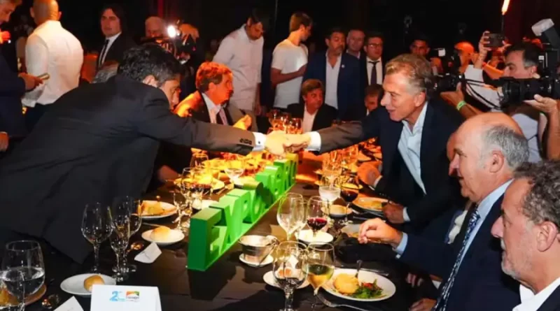 Mauricio Macri, irónico con Kicillof