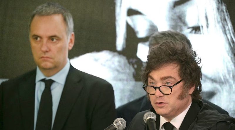 El Presidente Milei se mostrará con Adorni