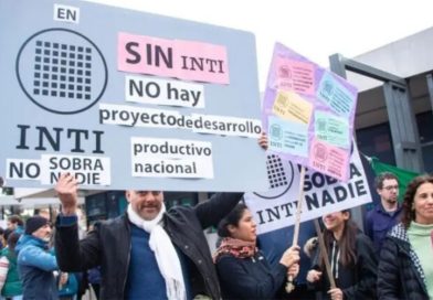 Ruidazo en la puerta del INTI