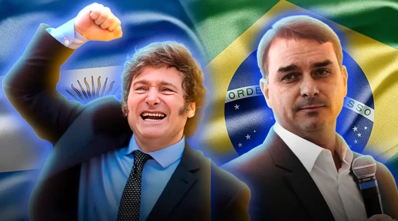 Javier Milei visita Sao Pablo