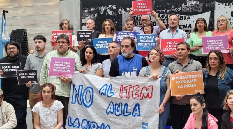 La Rioja: Docentes amenazan en no dar clases