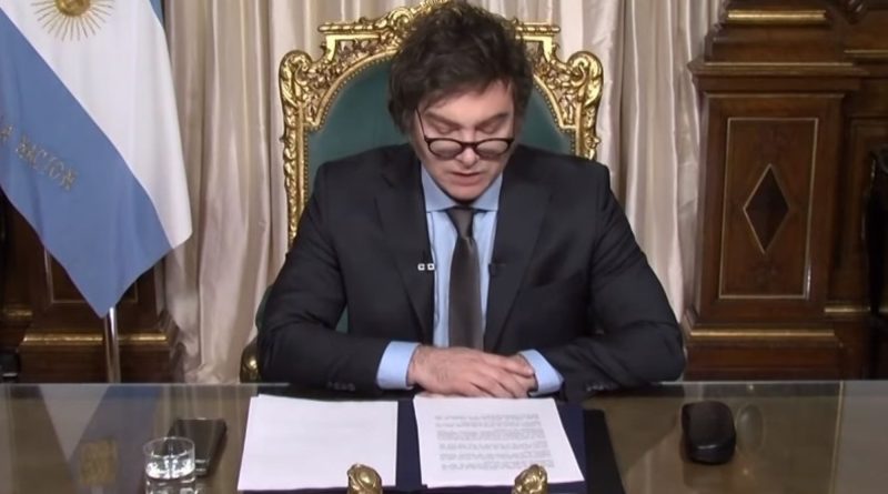 El Presidente hoy habla por cadena nacional