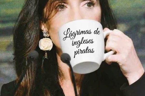 «Son lágrimas de ingleses piratas»