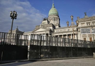 El Congreso vallado