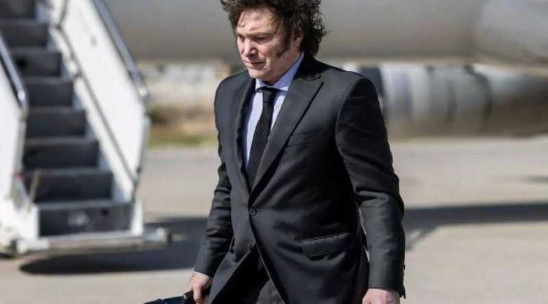 El Presidente, Javier Milei, viaja a España